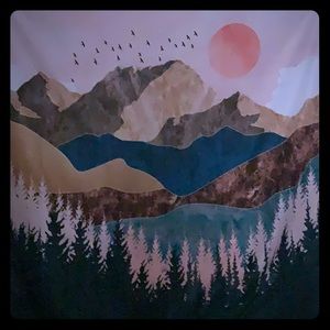 mountain tapestry